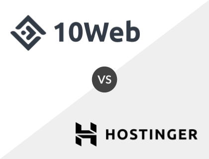 10Web vs. Hostinger