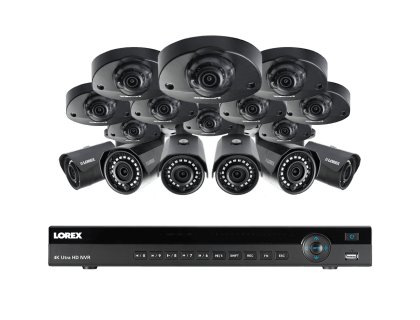 Lorex 16 Channel Security System with 2K Resolution and HD 1080p Mix (HDIP16106AW) Lorex 16 Channel Security System with 2K Resolution and HD 1080p Mix (HDIP16106AW)