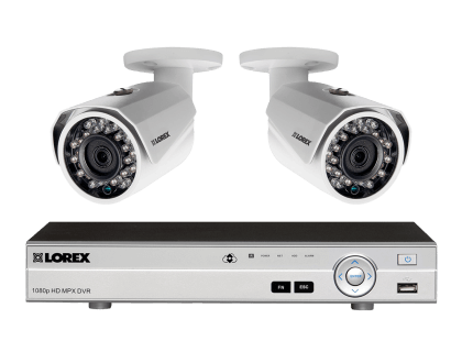 2 Camera HD Home Security System with Long Range Night Vision MPX42W 2 Camera HD Home Security System with Long Range Night Vision MPX42W