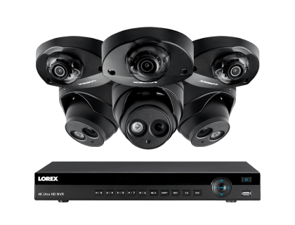 Lorex 4K Ultra HD IP NVR Security Camera System with 6 IP-Cameras (4KHDIP833AN) Lorex 4K Ultra HD IP NVR Security Camera System with 6 IP-Cameras (4KHDIP833AN)