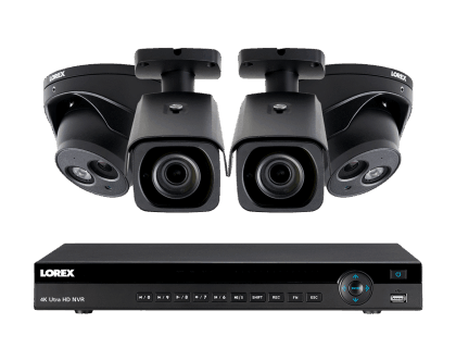 Lorex 4K Ultra HD IP NVR Security Camera System with 8 IP Cameras (4KHDIP822NV) Lorex 4K Ultra HD IP NVR Security Camera System with 8 IP Cameras (4KHDIP822NV)