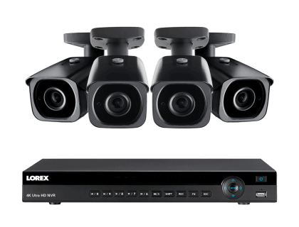 4K Ultra HD IP NVR System With 4 Outdoor 4K 8MP IP Cameras 4KHDIP84N 4K Ultra HD IP NVR System With 4 Outdoor 4K 8MP IP Cameras 4KHDIP84N