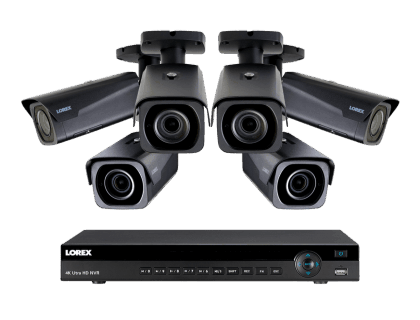 4K Ultra HD IP NVR System with 6 Outdoor 4K IP Cameras 4KHDIP86NV 4K Ultra HD IP NVR System with 6 Outdoor 4K IP Cameras 4KHDIP86NV