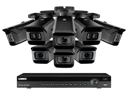 Lorex 4K Ultra HD IP NVR System with 8-Outdoor 4K 8MP IP cameras (4KHDIP168Ni) Lorex 4K Ultra HD IP NVR System with 8-Outdoor 4K 8MP IP cameras (4KHDIP168Ni)
