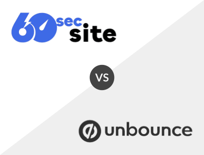 60Sec Site vs. Unbounce