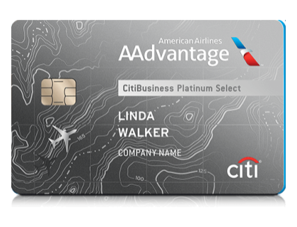 Citibusiness AAdvantage Platinum Select World Mastercard Citibusiness AAdvantage Platinum Select World Mastercard