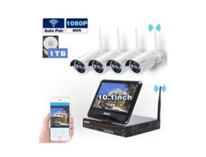 Cromorc All In One With Monitor Wireless Security Camera System Cromorc All In One With Monitor Wireless Security Camera System