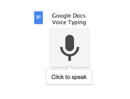 Google Docs Voice Typing