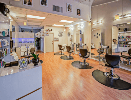 What are typical hair salon dimensions? What are typical hair salon dimensions?