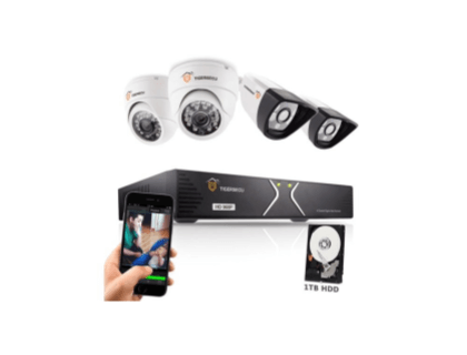 TIGERSECU AHD 4CH 960P DVR Kit