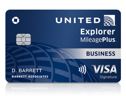 United Mileage Plus Explorer Business Card United Mileage Plus Explorer Business Card