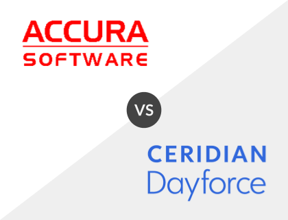 Accura Software vs. Dayforce HCM Accura Software vs. Dayforce HCM