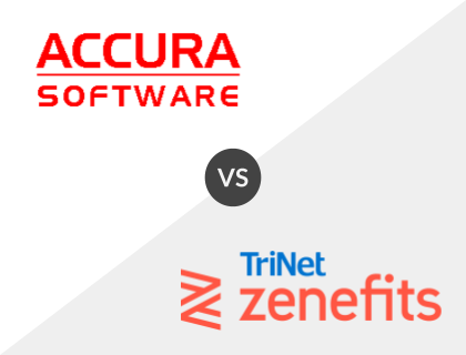 Accura Software vs. TriNet Zenefits Accura Software vs. TriNet Zenefits