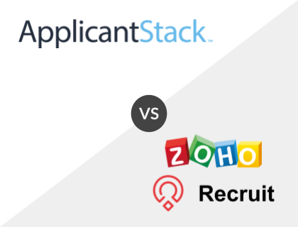 ApplicantStack vs. Zoho Recruit