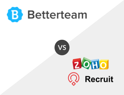 Betterteam vs. Zoho Recruit Betterteam vs. Zoho Recruit