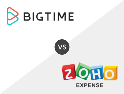 BigTime vs. Zoho Expense BigTime vs. Zoho Expense