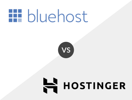 Bluehost vs. Hostinger