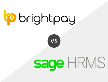 BrightPay vs. Sage HRMS BrightPay vs. Sage HRMS