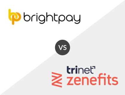 BrightPay vs. TriNet Zenefits BrightPay vs. TriNet Zenefits