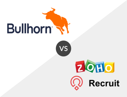 Bullhorn vs. Zoho Recruit Bullhorn vs. Zoho Recruit