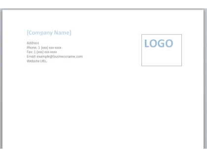 Business Letterhead Free Template