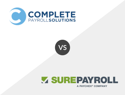 Complete Payroll Solutions vs. SurePayroll Complete Payroll Solutions vs. SurePayroll