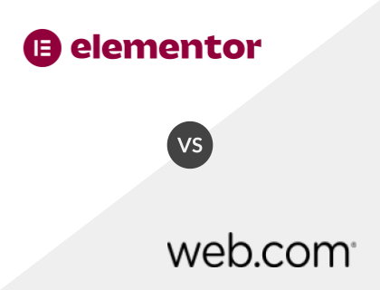 Elementor vs. Web.com
