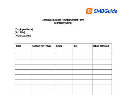 california travel mileage reimbursement