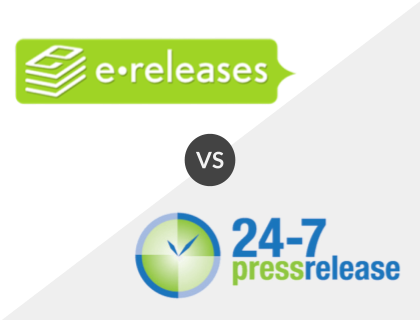 eReleases vs. 24-7 Press Release Newswire