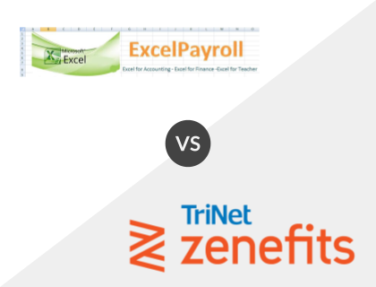 Excel Payroll vs. TriNet Zenefits