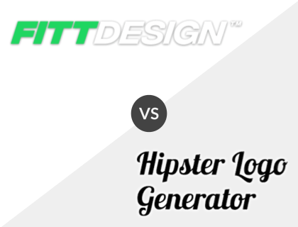 Fittdesign vs Hipster Logo Generator