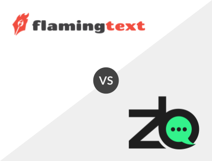 FlamingText.com vs. ZenBusiness Logo Generator