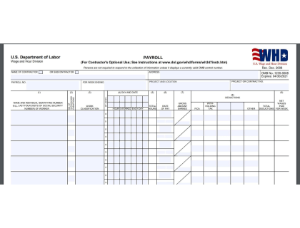 Form WH-347