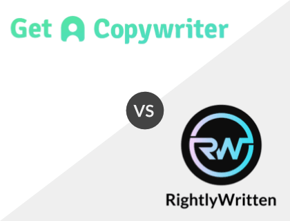 Get A Copywriter vs. Rightly Written Get A Copywriter vs. Rightly Written