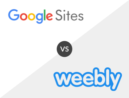 Google Sites vs. Weebly