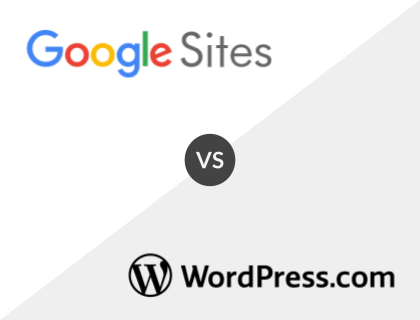 Google Sites vs. WordPress.com