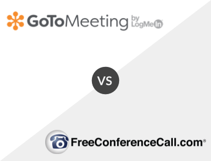 GoToMeeting vs. FreeConferenceCall.com GoToMeeting vs. FreeConferenceCall.com
