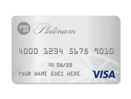 Green Dot Platinum Visa Secured Credit Card Green Dot Platinum Visa Secured Credit Card