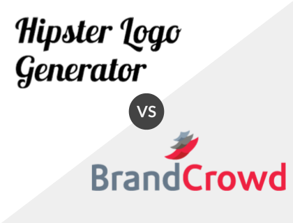 Hipster Logo Generator vs. BrandCrowd