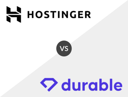 Hostinger vs. Durable