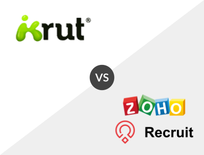 iKrut vs. Zoho Recruit iKrut vs. Zoho Recruit