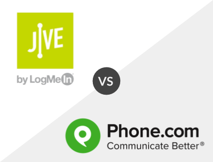 Jive Voice vs. Phone.com Jive Voice vs. Phone.com