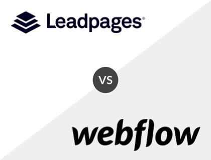 Leadpages vs. Webflow