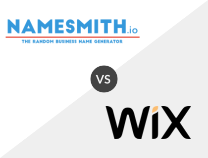 Namesmith Io Vs Wix Comparison 420X320 06082021