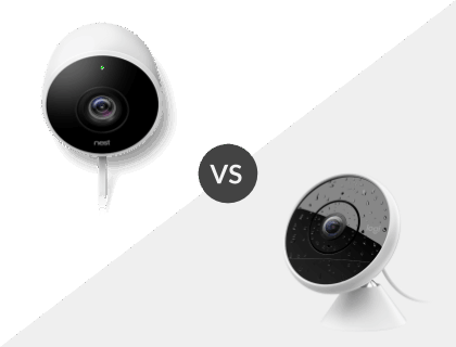 Nest Security Camera vs. Logitech Circle 2