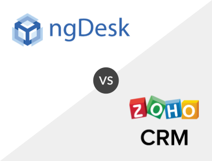 NgDesk vs. Zoho CRM