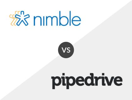 Nimble vs. Pipedrive