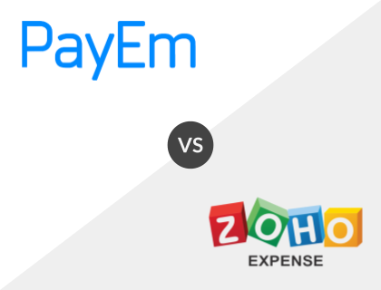 PayEm vs. Zoho Expense PayEm vs. Zoho Expense