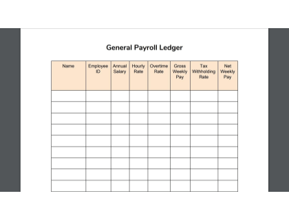 Monthly Ledger Template from www.thesmbguide.com