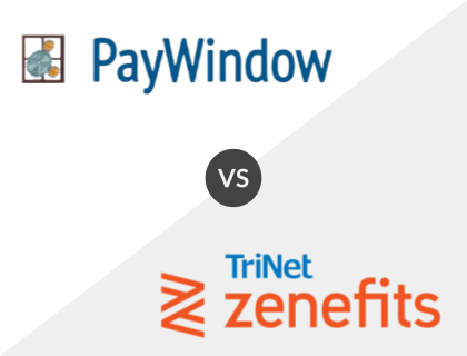 PayWindow Payroll vs. TriNet Zenefits PayWindow Payroll vs. TriNet Zenefits